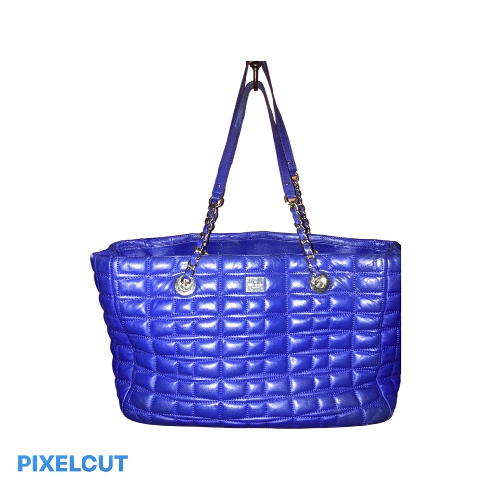 Very loved Kate Spade Madelyn quilted leather shoulder bag.